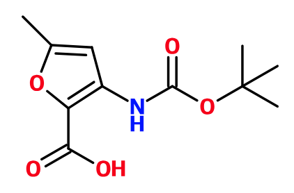(image for) MCYF1400 3-[[(1,1-Dimethylethoxy)carbonyl]amino]-5-methyl-2-furancarboxylic acid